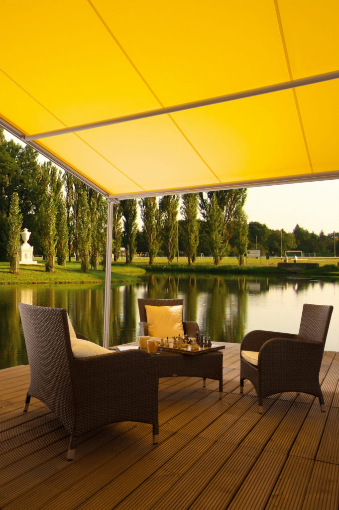 Eco 7000 P | Pergola Markise für Außenbereiche in Gastro & Co